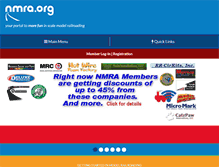 Tablet Screenshot of nmra.org